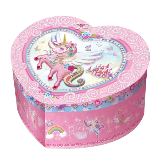 Pozytywka w kształcie serca jednorożec 4014